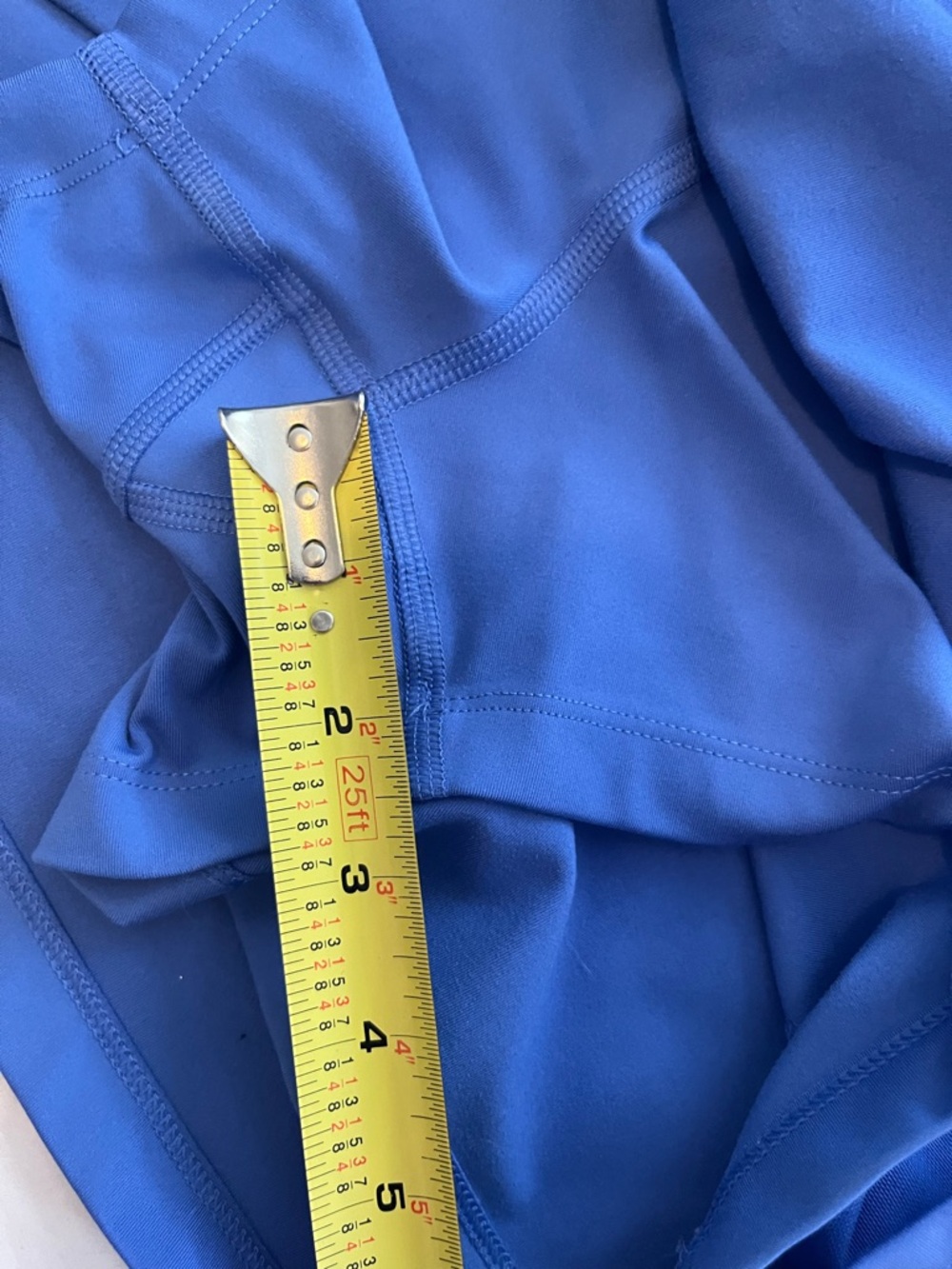 Outdoor Voices Blue Tennis Skirt Built in Shorts Pockets Medium Athletic - Picture 9 of 9